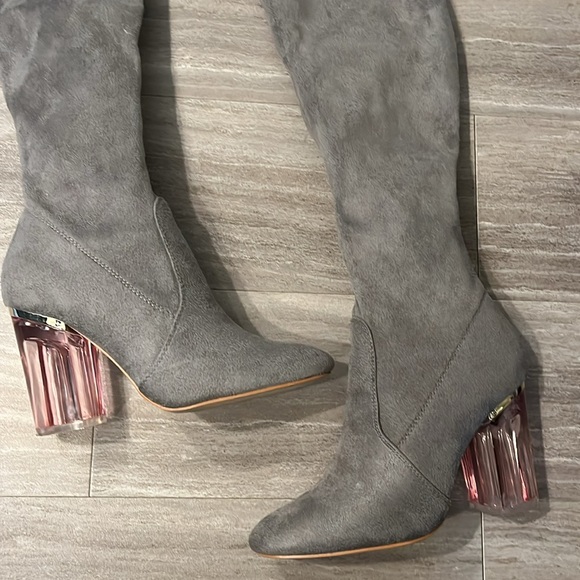 Dolls Kill Cape Robbin Faye-2 Over the Knee Boots - Picture 2 of 12